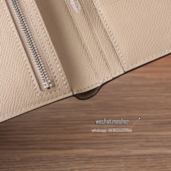 Hermes togo bearn compact Wallet S2 trench - Image 3