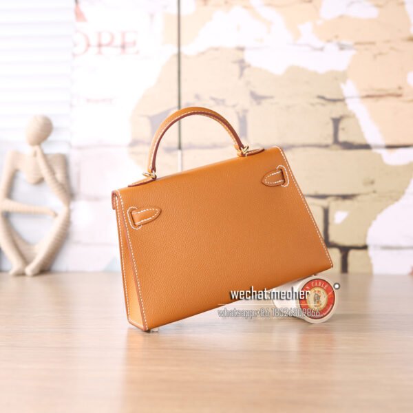 Hermes epsom mini kelly II 19cm c37 gold - Image 3