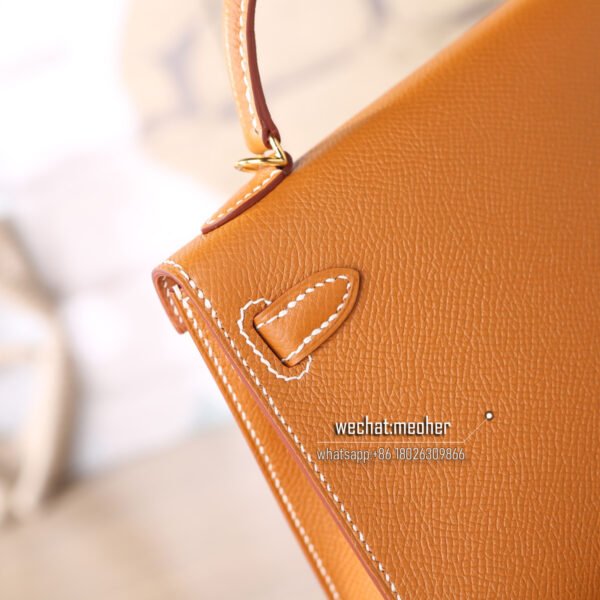 Hermes epsom mini kelly II 19cm c37 gold - Image 4