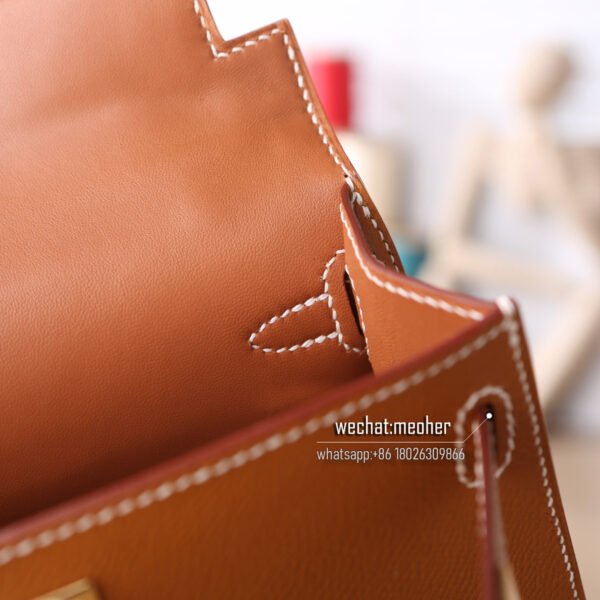 Hermes epsom mini kelly II 19cm c37 gold - Image 8