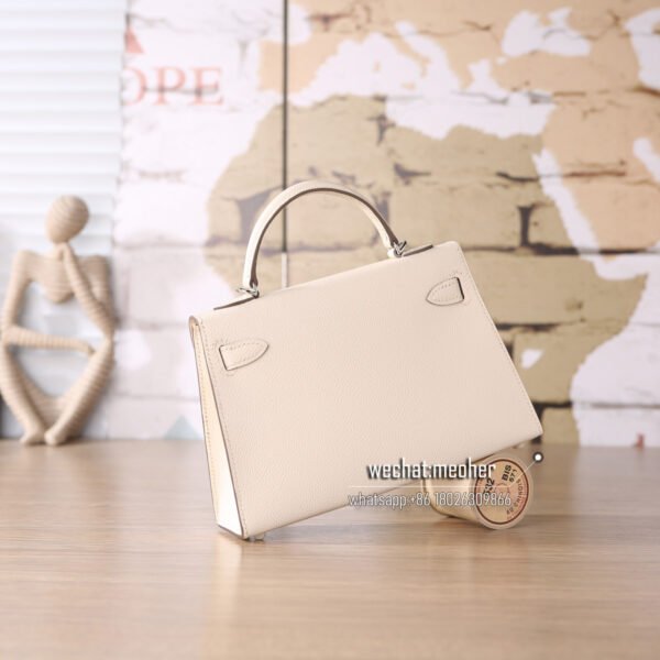 Hermes epsom mini kelly II 19cm 01 craie - Image 3