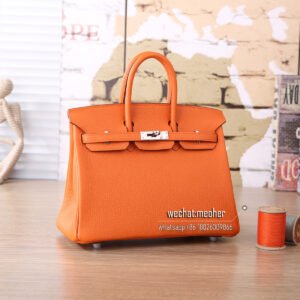 hermes togo birkin 25cm 93 orange