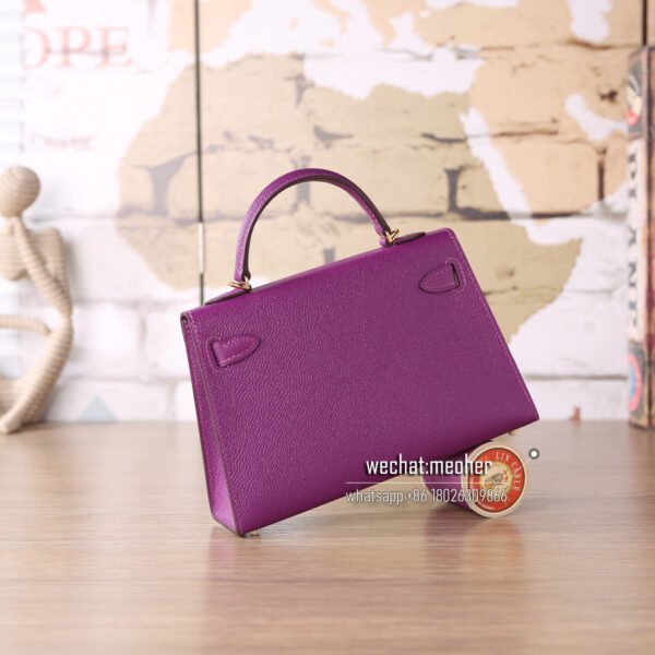 Hermes epsom mini kelly II 19cm p9 anemone - Image 3