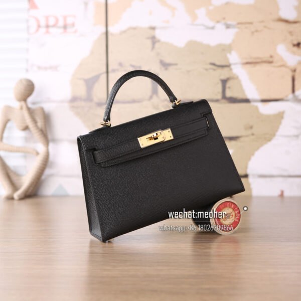 hermes epsom mini kelly II 19cm ck89 nior