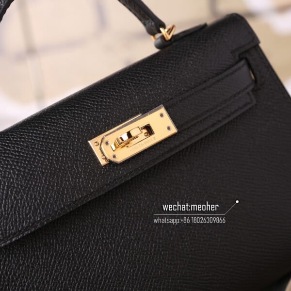 Hermes epsom mini kelly II 19cm ck89 nior - Image 5