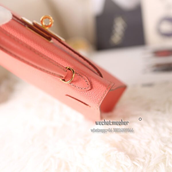 Hermes epsom mini kelly II 19cm L5 crevette - Image 3
