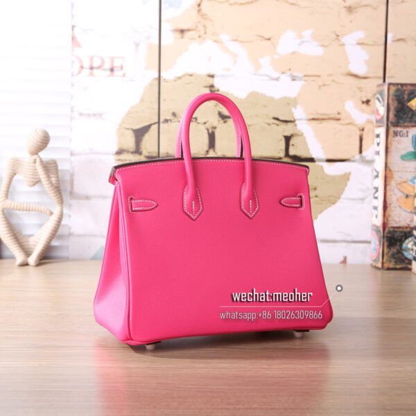 Hermes epsom birkin 25cm E5 rose tyrien - Image 3
