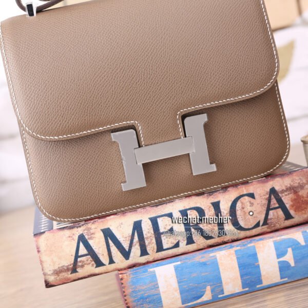 Hermes epsom constance 19cm 18 etoupe pHw - Image 2