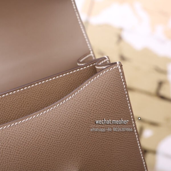 Hermes epsom constance 19cm 18 etoupe pHw - Image 6