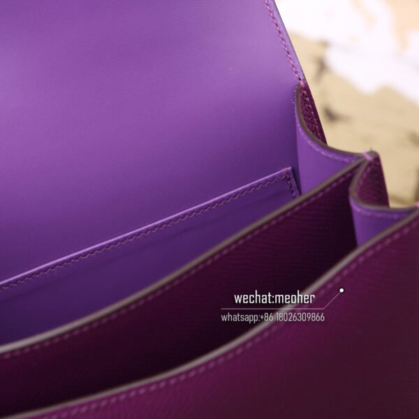 Hermes epsom constance 19cm p9 anmeone phw - Image 7