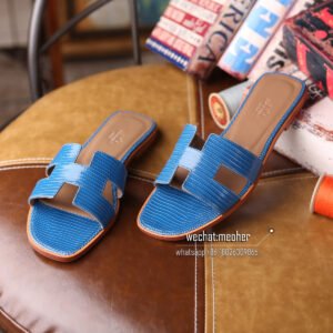 hermes lizard sandal