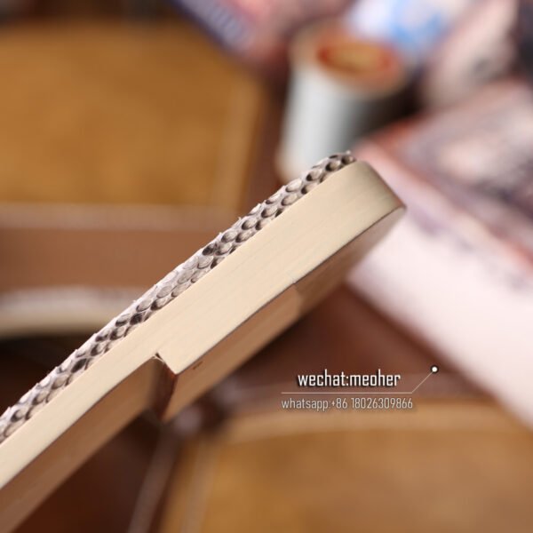 Customized Hermes oran sandal python leather white - Image 7