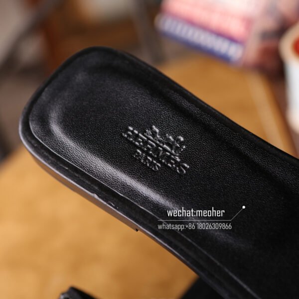Customized Hermes oran sandal rhine stone - Image 7