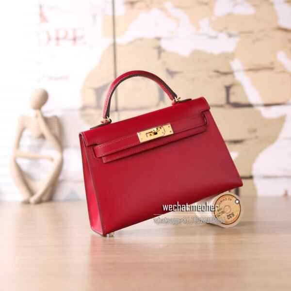 hermes box mini kelly II B5 ruby