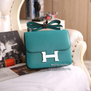 hermes epsom constance 19cm z6 malachite