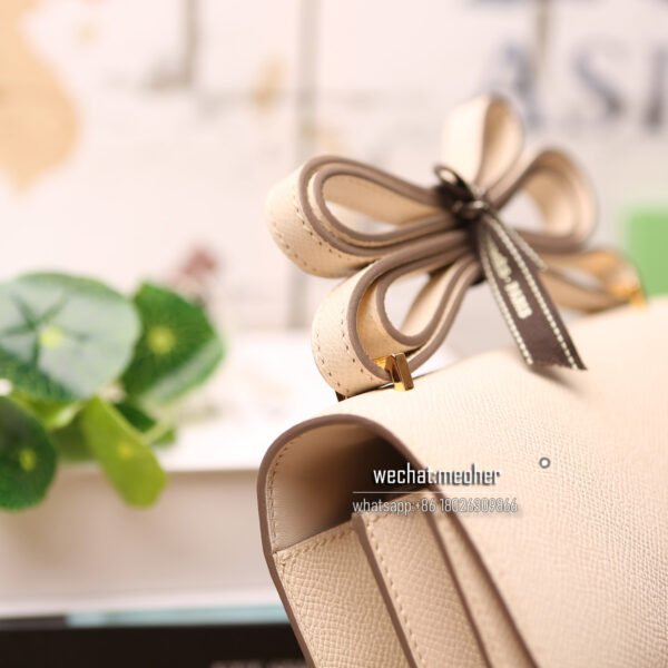 Hermes epsom constance 19cm 10 craie ghw - Image 3