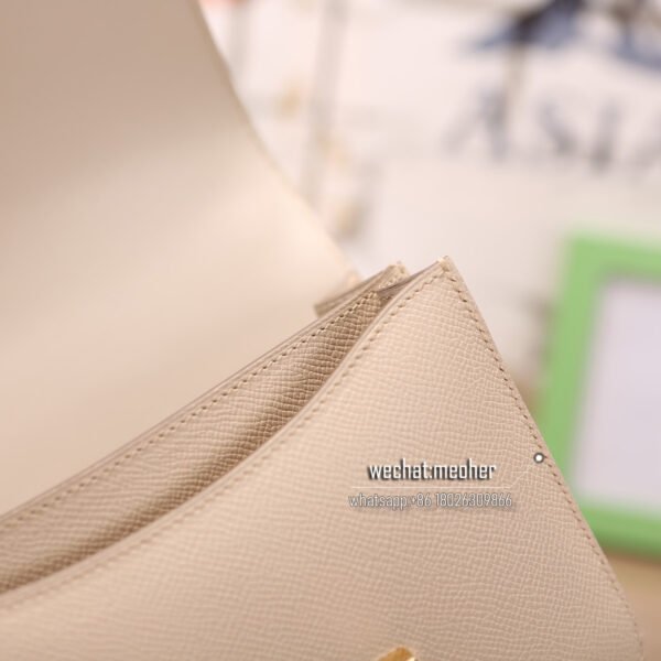 Hermes epsom constance 19cm 10 craie ghw - Image 7