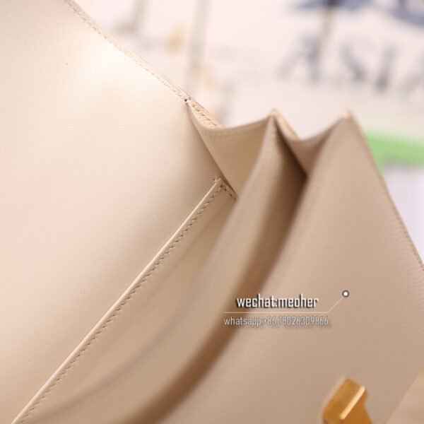 Hermes epsom constance 19cm 10 craie ghw - Image 8