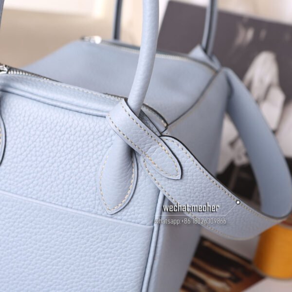 Hermes Lindy 30cm togo j7 blue lin - Image 5