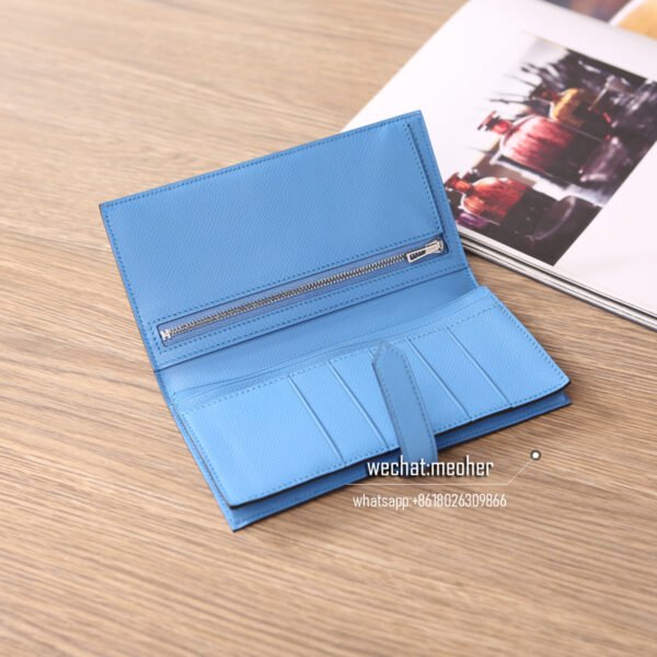 Hermes epsom bearn wallet Two-tone splicing - Image 3