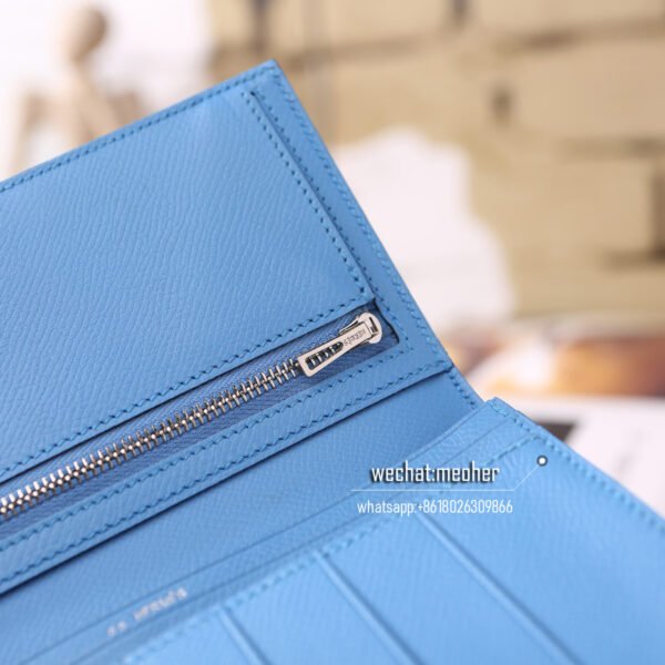 Hermes epsom bearn wallet Two-tone splicing - Image 2