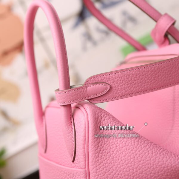 Hermes Lindy 30cm togo 5p pink - Image 4