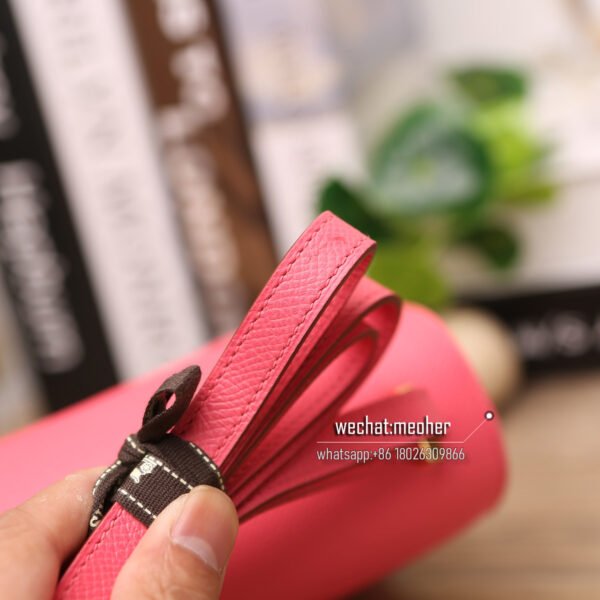 Hermes epsom constance 19cm 8w rose sakura - Image 4