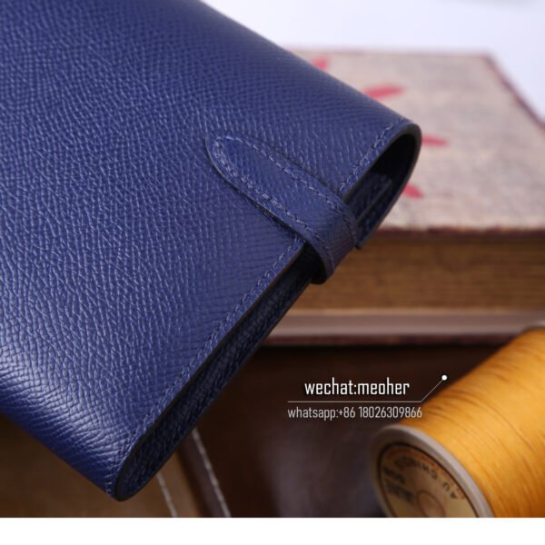 Hermes epsom kelly wallet 7k bleu abysse - Image 4