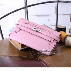 hermes kelly ghillies wallet 3q rose sakura