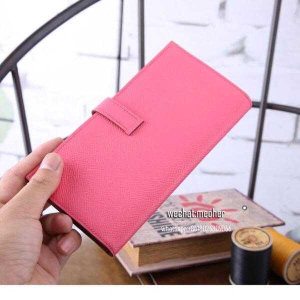 Hermes epsom bearn wallet 8w rose azalea - Image 10