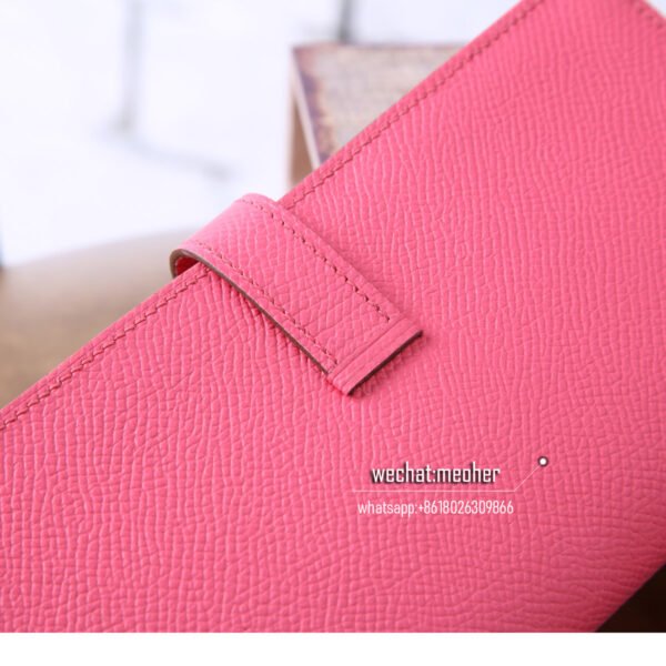Hermes epsom bearn wallet 8w rose azalea - Image 6