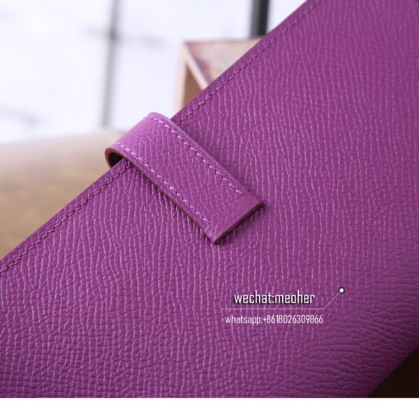 Hermes epsom bearn wallet p9 anemone - Image 6