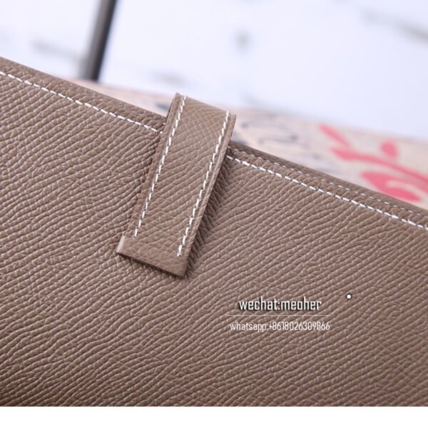 Hermes epsom bearn wallet 18 etoupe - Image 9