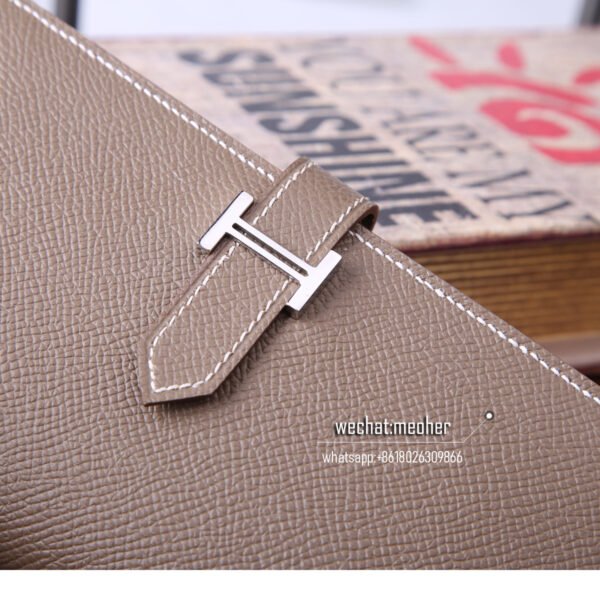Hermes epsom bearn wallet 18 etoupe - Image 8