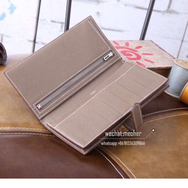Hermes epsom bearn wallet 18 etoupe - Image 2