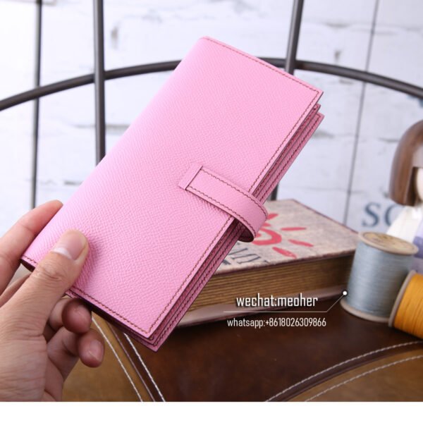 Hermes epsom bearn wallet 5p pink - Image 10