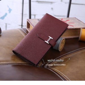 hermes espom bearn wallet 55 rouge h