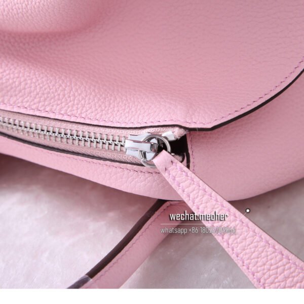 Hermes lindy 30cm togo 3Q rose sakura - Image 6