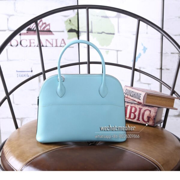 Hermes epsom bolide 27cm 3p bleu atoll - Image 5