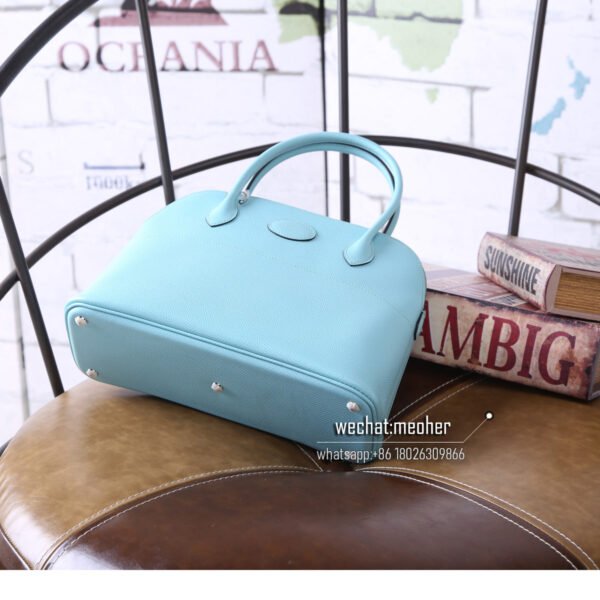 Hermes epsom bolide 27cm 3p bleu atoll - Image 6