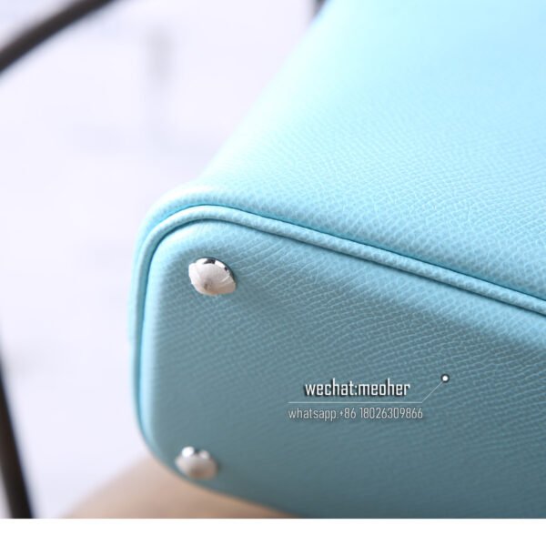 Hermes epsom bolide 27cm 3p bleu atoll - Image 7