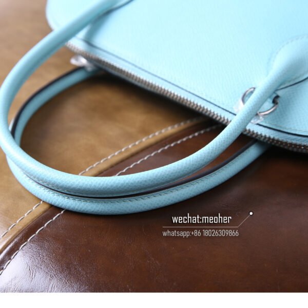 Hermes epsom bolide 27cm 3p bleu atoll - Image 8