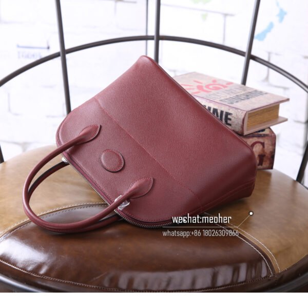 Hermes epsom bolide 27cm 55 rouge h - Image 4