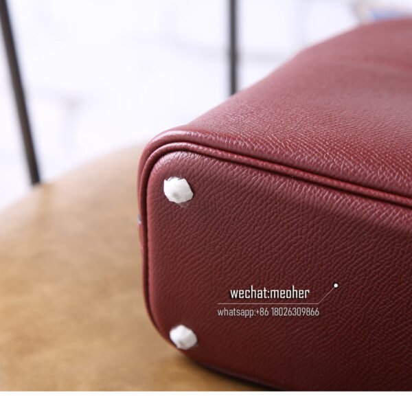 Hermes epsom bolide 27cm 55 rouge h - Image 8