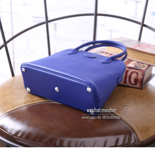 Hermes epsom bolide 27cm 7T bleu electrique - Image 7