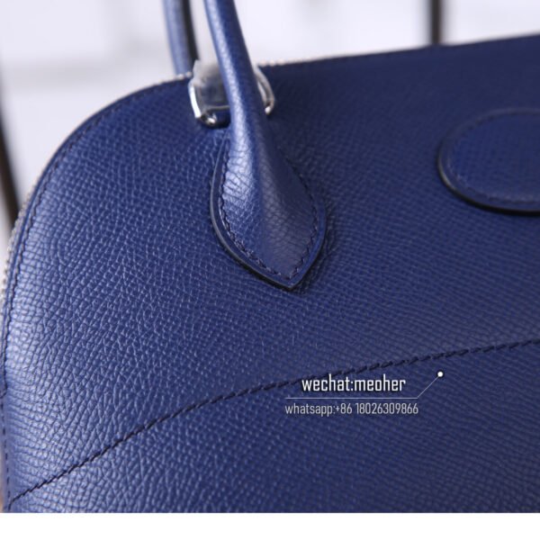 Hermes epsom bolide 27cm 7k bleu abysse - Image 2