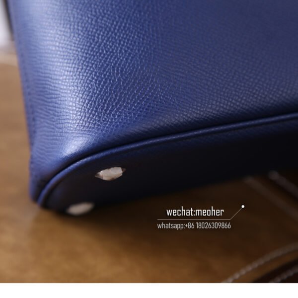 Hermes epsom bolide 27cm 7k bleu abysse - Image 3