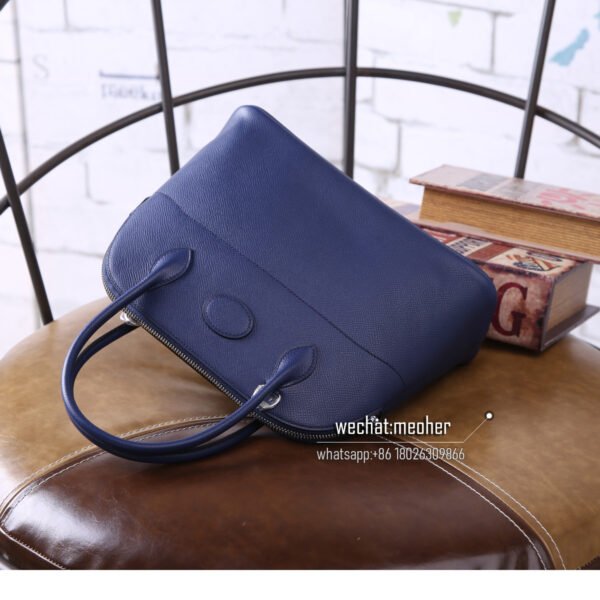 Hermes epsom bolide 27cm 7k bleu abysse - Image 4
