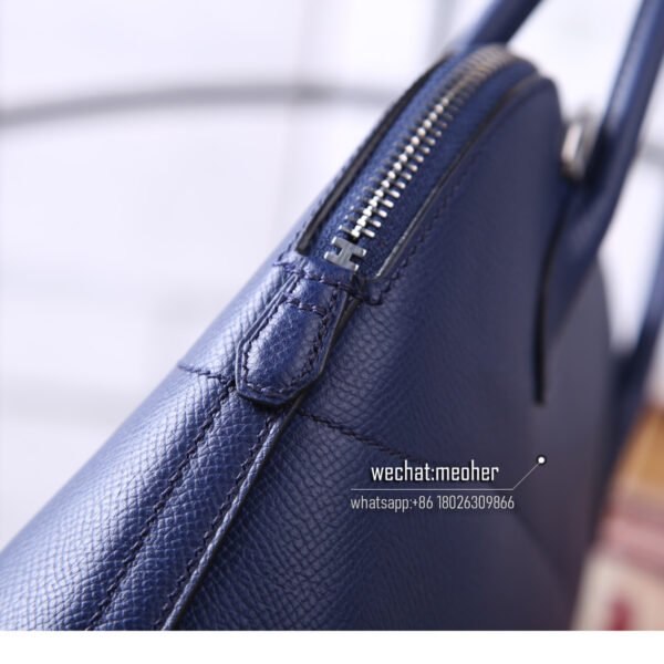 Hermes epsom bolide 27cm 7k bleu abysse - Image 6