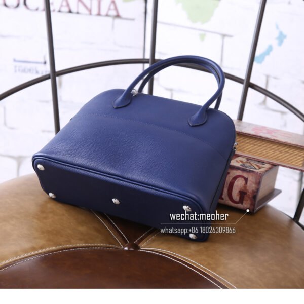 Hermes epsom bolide 27cm 7k bleu abysse - Image 7